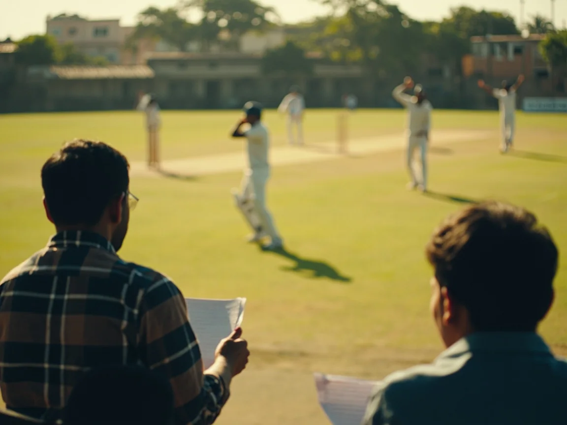 Local cricket fixture